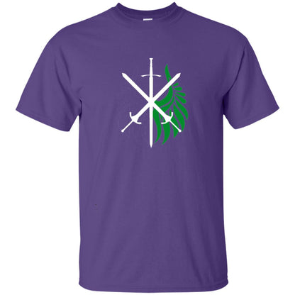 Battle Wings Of Medieval Victory T-shirt Purple
