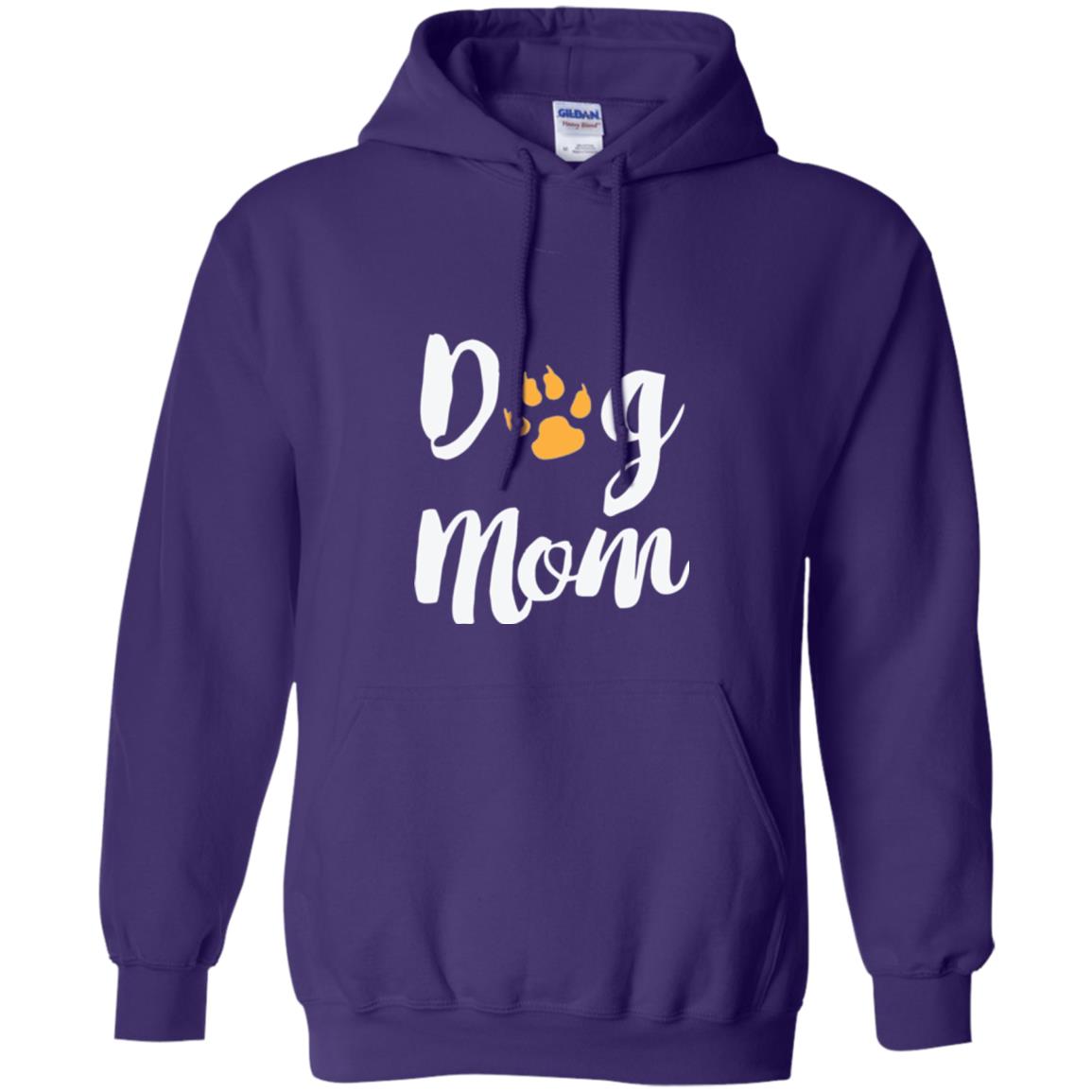 Dog Lovers T-shirt Dog Mom Purple