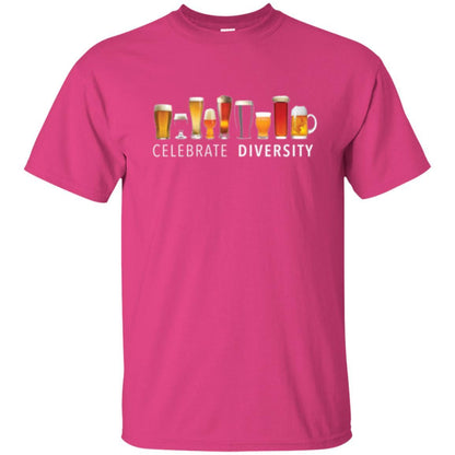 Beer Lover T-shirt Celebrate Diversity Heliconia