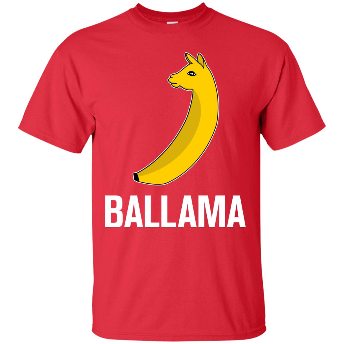 Ballama Funny Summer Melon Fruit Shirt Red