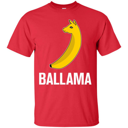 Ballama Funny Summer Melon Fruit Shirt Red