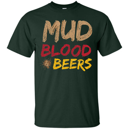 Mud Blood Beers Awesome Team T-shirt Forest