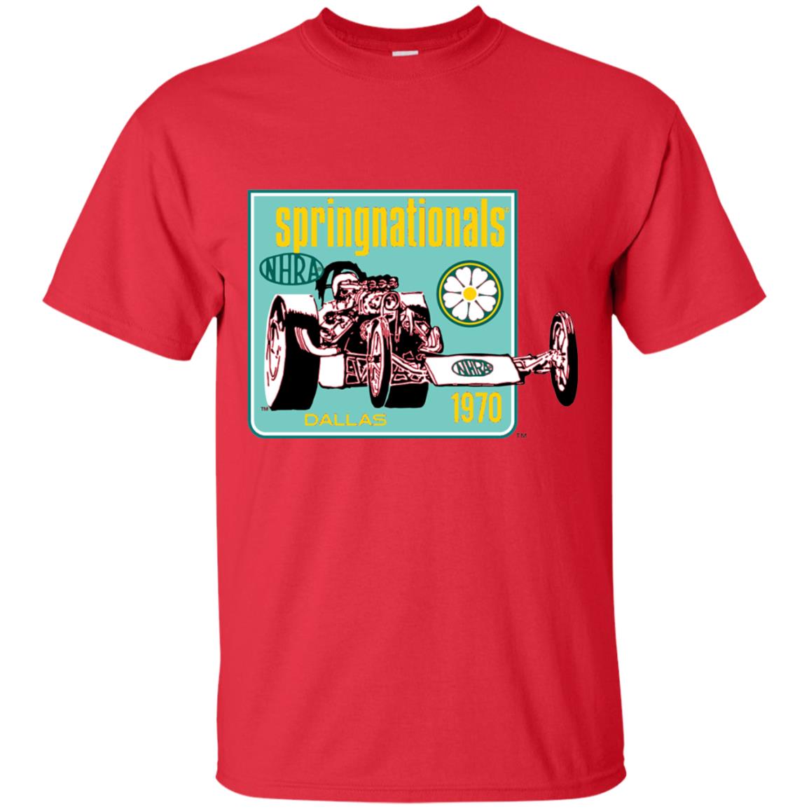 Nhra 1970 Springnationals Shirt Red