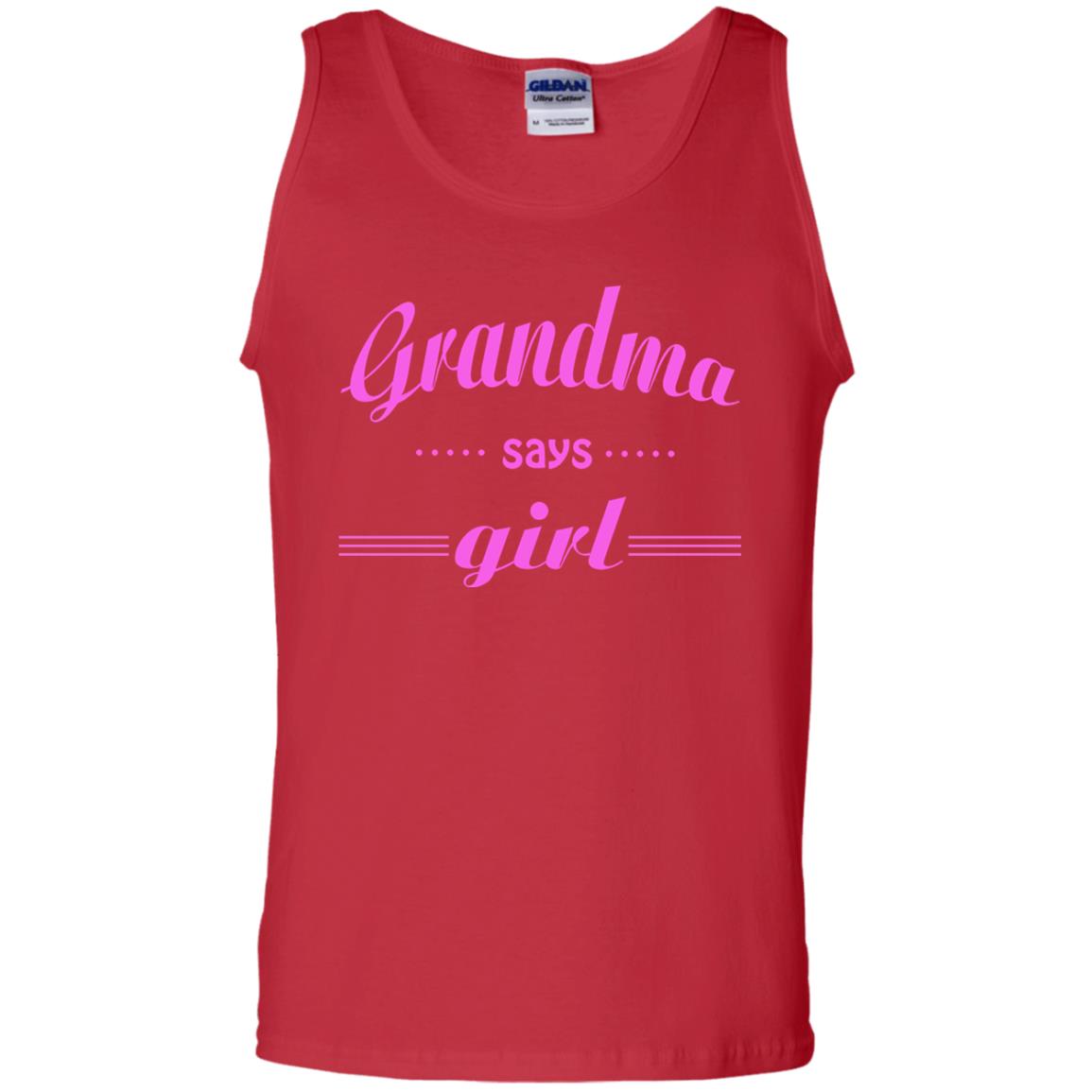 Grandma Say Girl Shirt Red