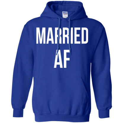 Married Af Funny T-shirt Royal