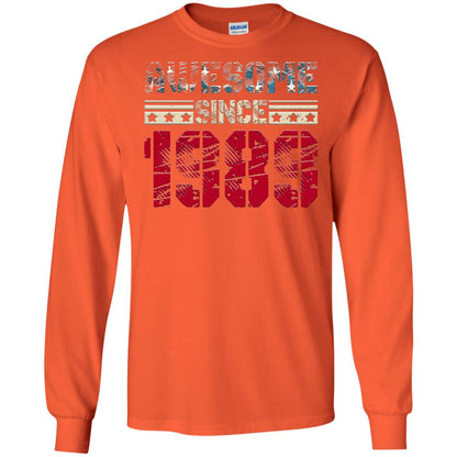Awesome Since Legends Born In 1989 Birthday 29 Yrs Old Orange