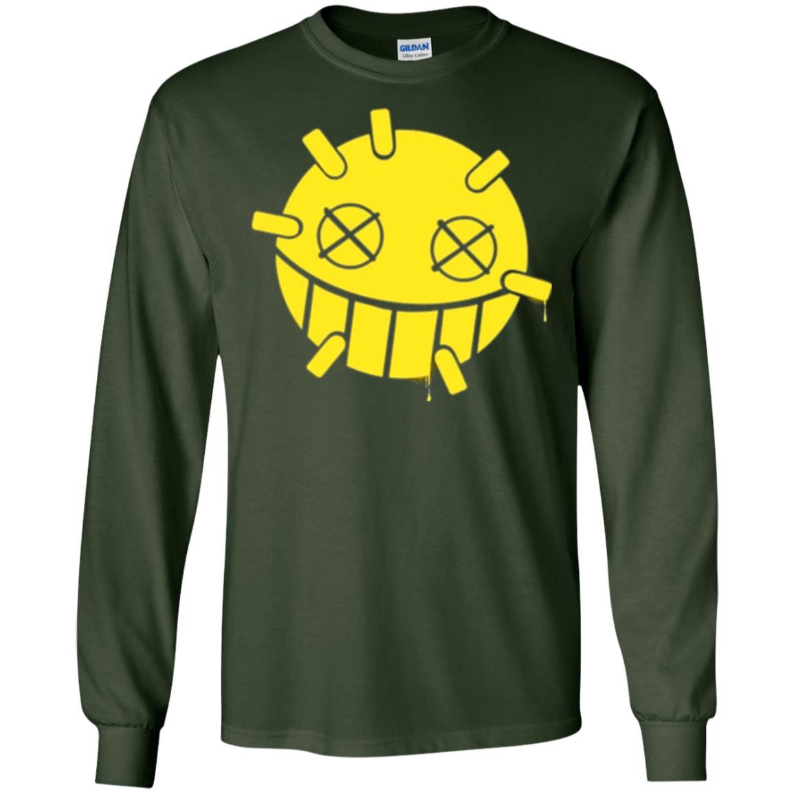 Overwatch Junkrat Smiley Spray T-shirt Forest Green