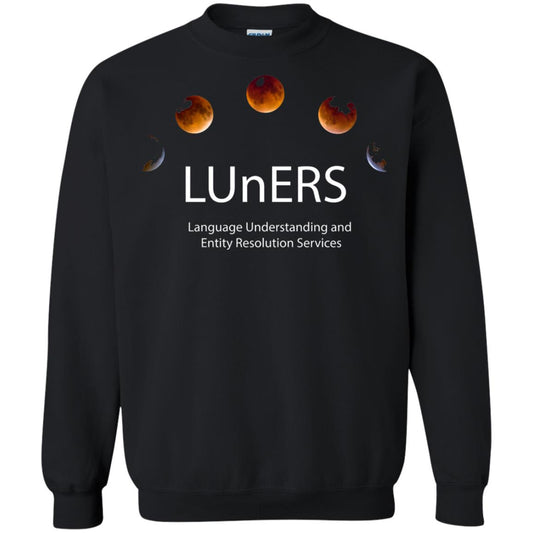 Luners Team T-shirt Language Understanding And Entity Resolution Services Black