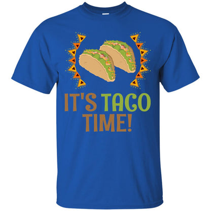 It's Taco Time T-shirt Royal