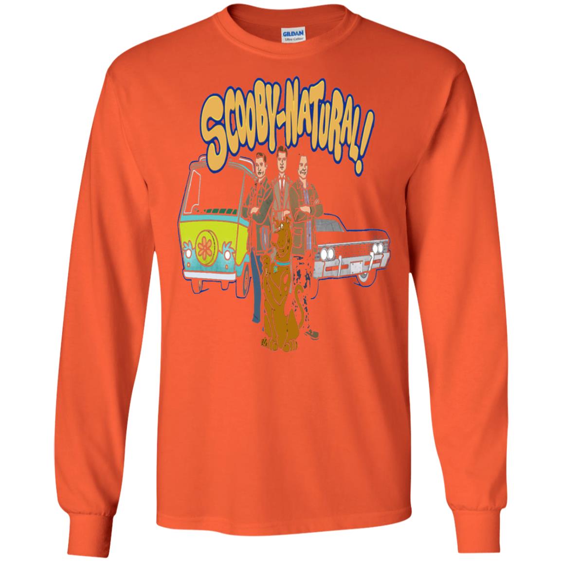 Scooby Natural Movie Lover T-shirt Orange