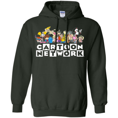 Cartoon T-shirt Classic Character Feature T-shirt Forest Green