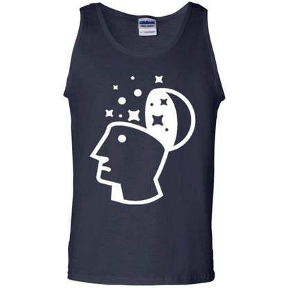 Look Into His Head Creative Thinking T-shirt Navy