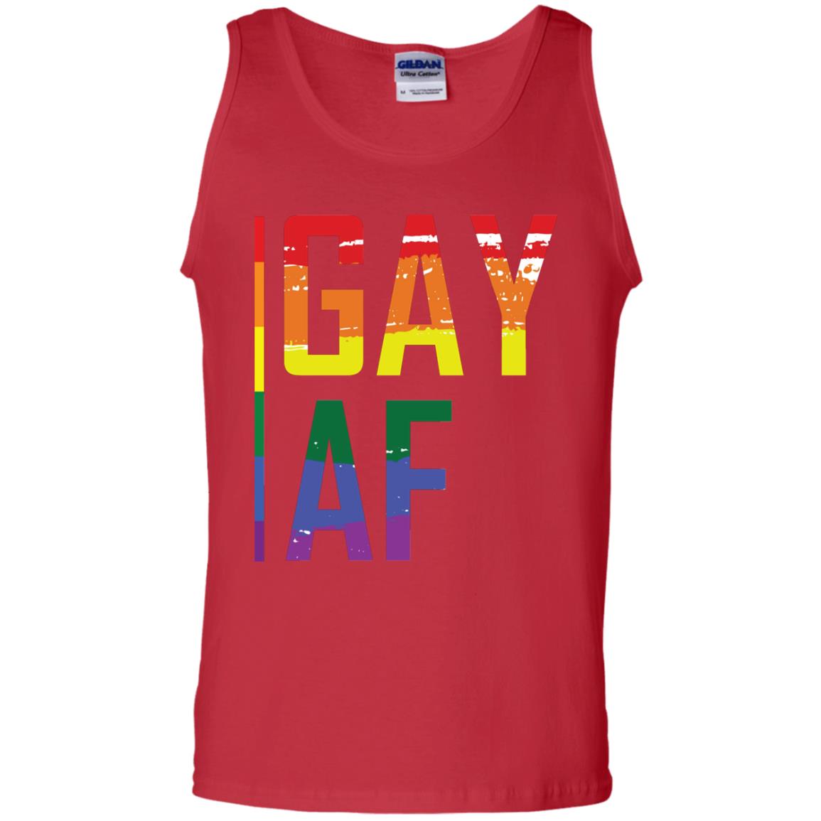 Gay Af Lgbt Pride Month 2018 Shirt Red
