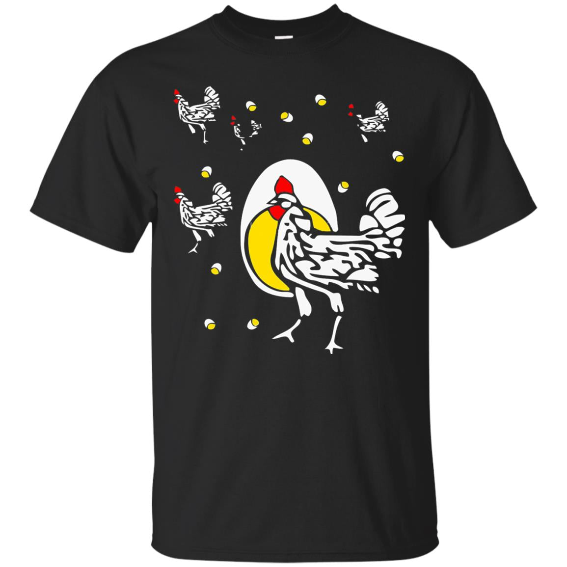 Chicken Shirt Roseanne T-shirt Black