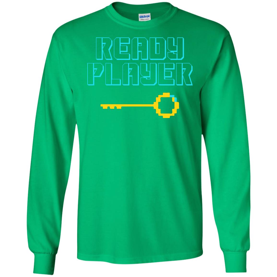 Ready Player Gamer T-shirt Irish Green