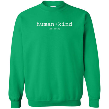 Anti Bullying T-shirt Human Kind Be Both Irish Green