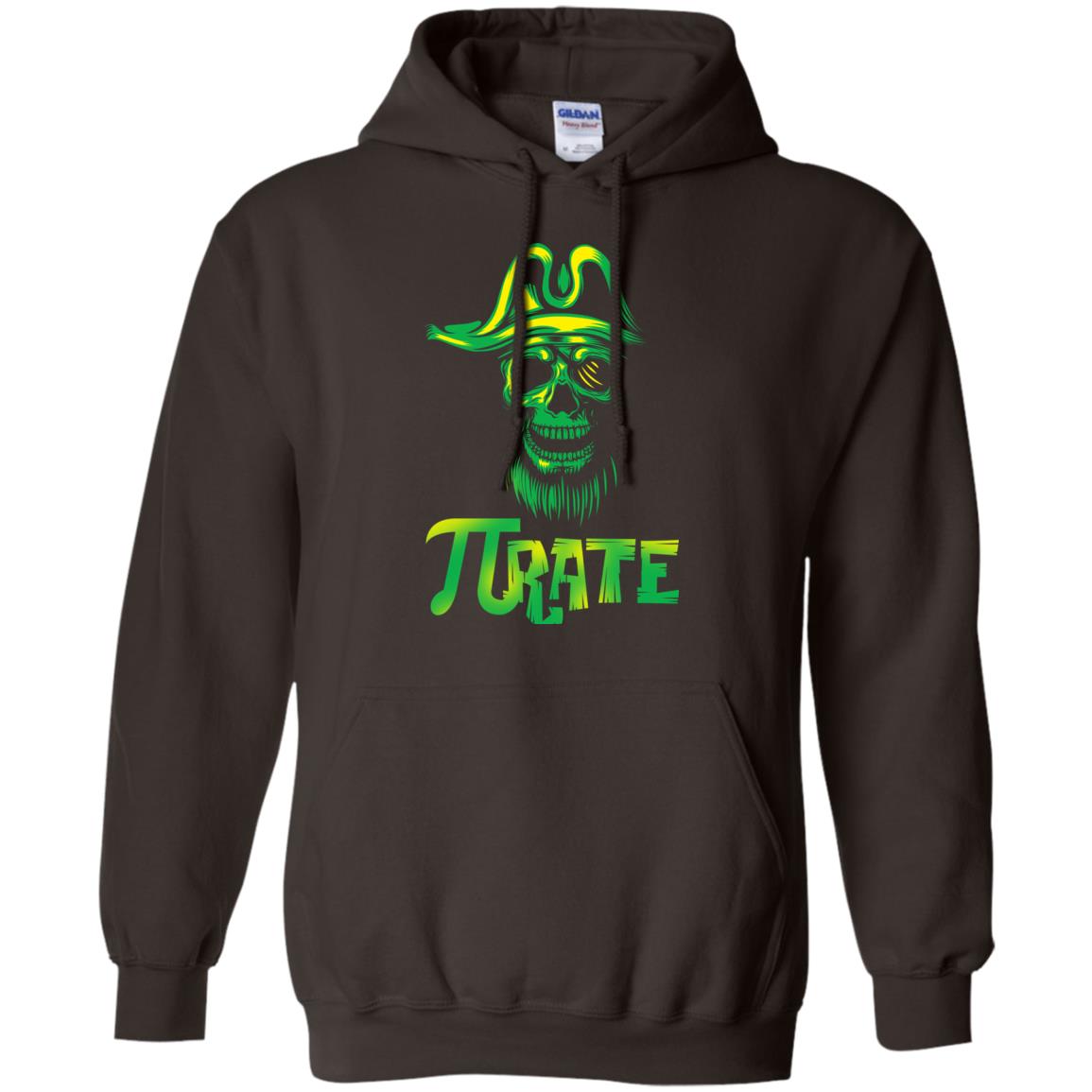 Pi Day T-shirt Funny Pirate Dark Chocolate