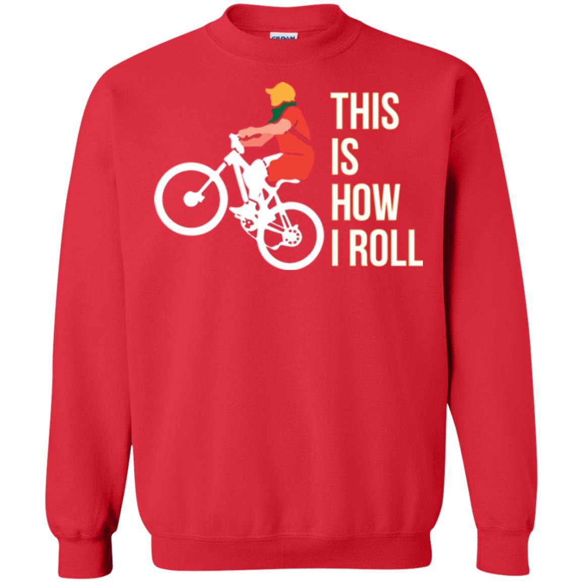 Bicycle T-shirt This Is How I Roll Red