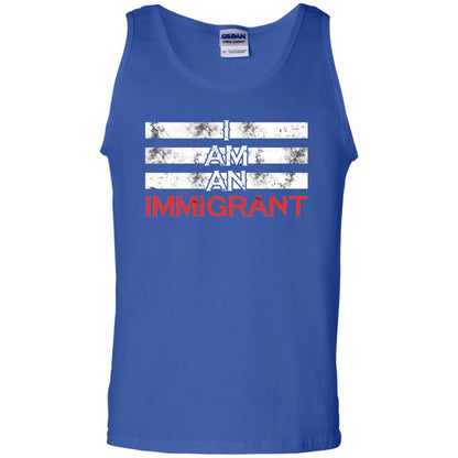 Migrant T-shirt I Am An Immigrant Royal