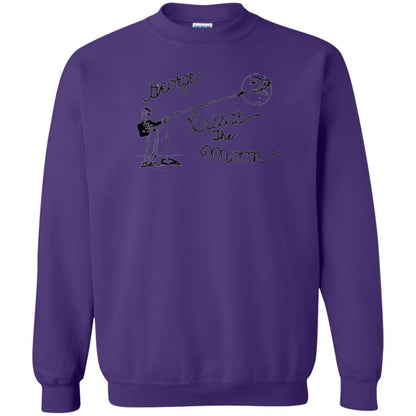 Film T-shirt It's A Wonderful Life George Lassos The Moon Purple