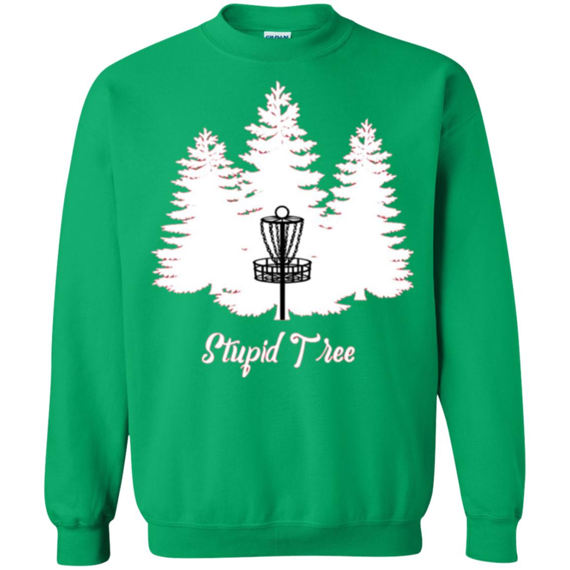 Disc Golf T-shirt Stupid Tree Irish Green