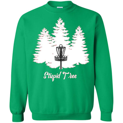 Disc Golf T-shirt Stupid Tree Irish Green