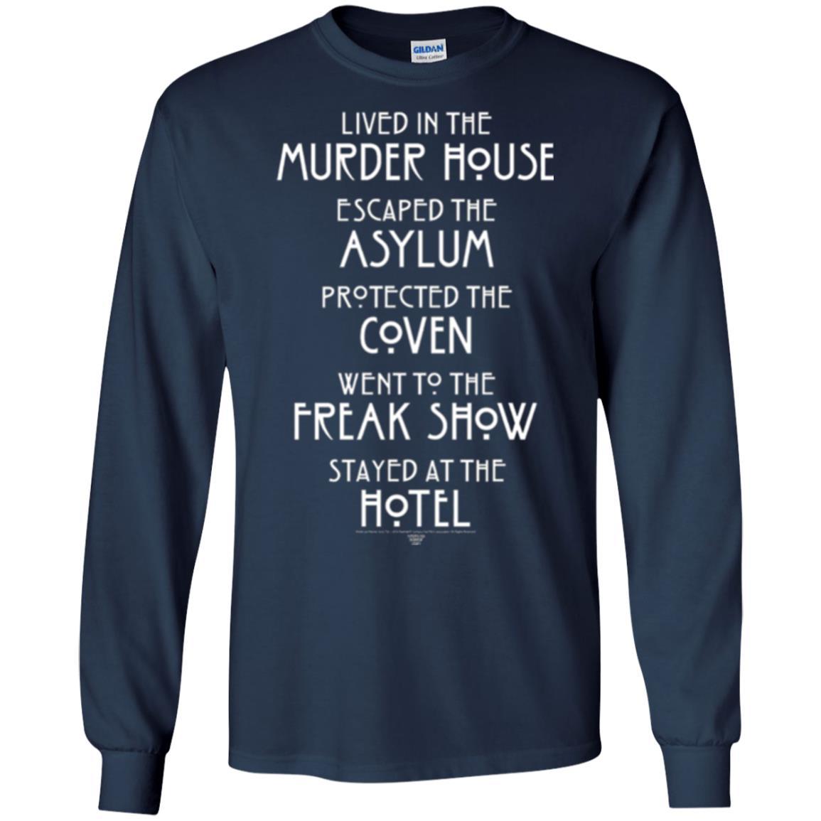 American Horror Story T-shirt Lived In The Murder House Navy