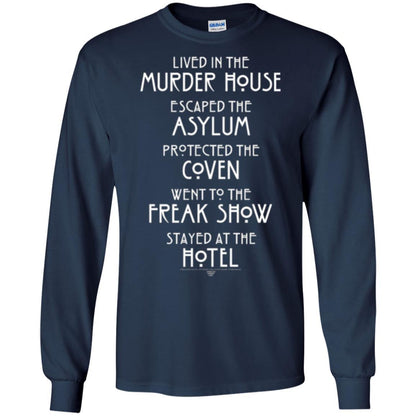 American Horror Story T-shirt Lived In The Murder House Navy
