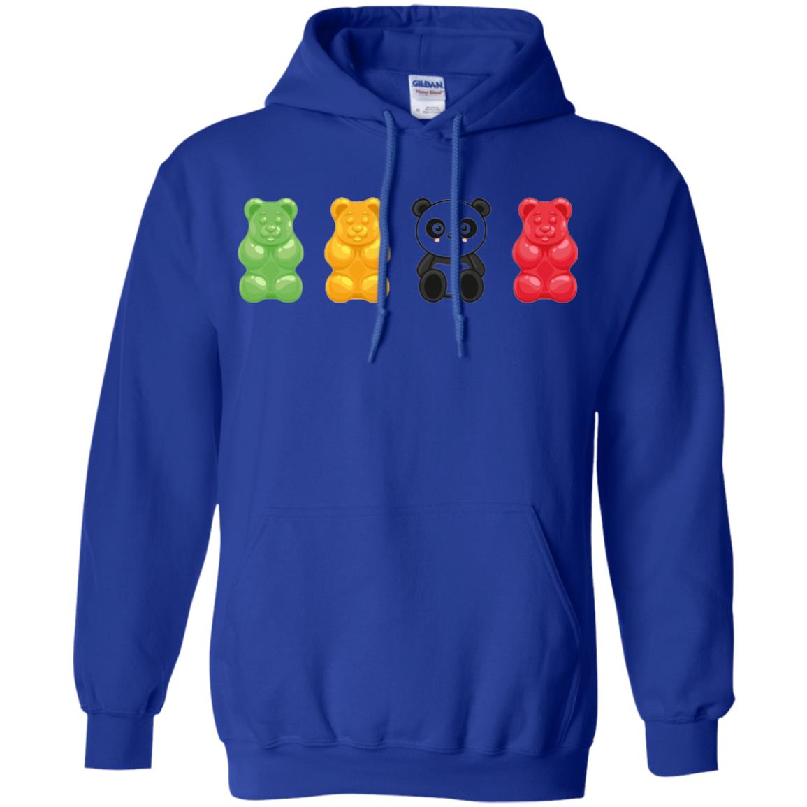 Bear Lover T-shirt Cute Panda Candy Bear Royal