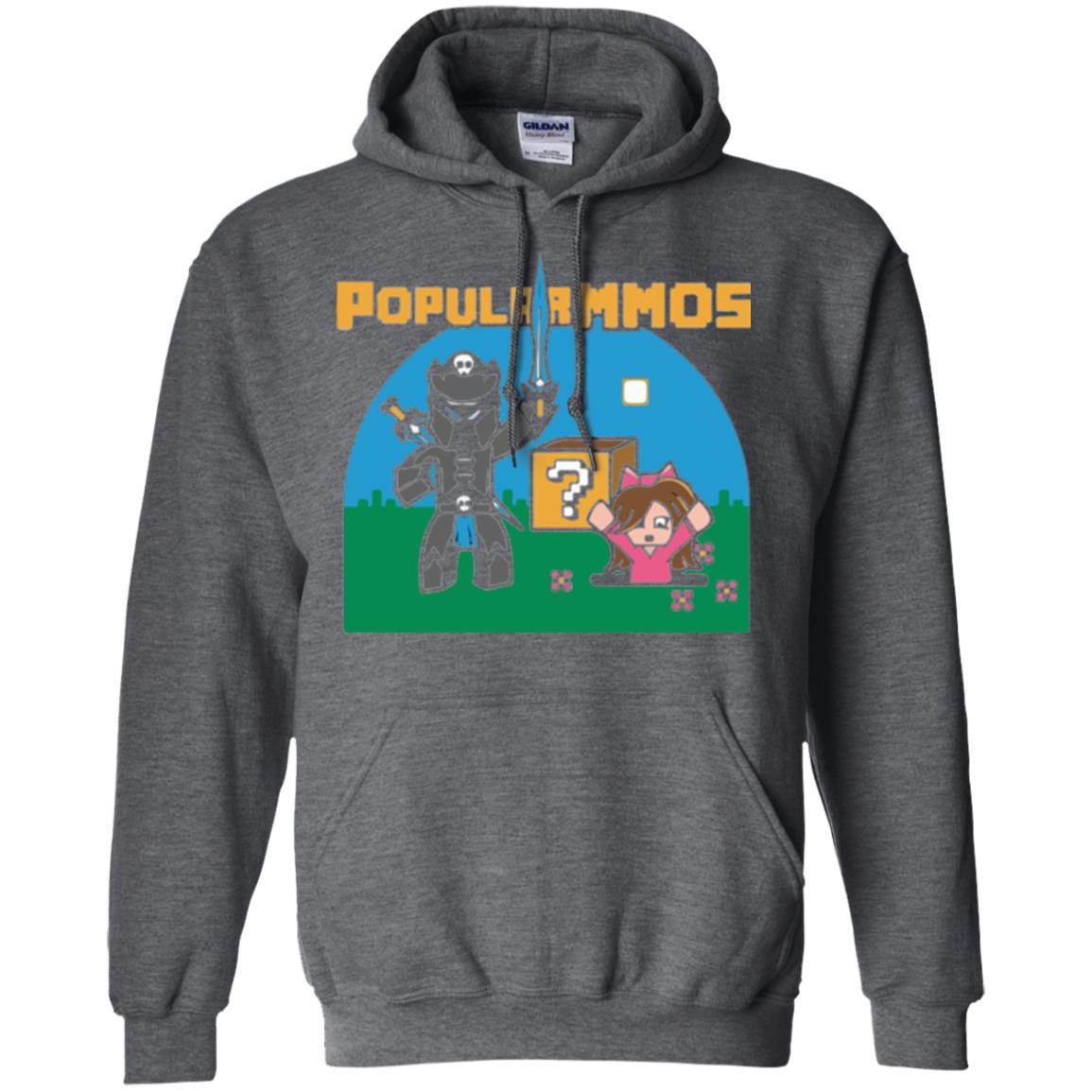 Gaming T-shirt Popularmmos Dark Heather