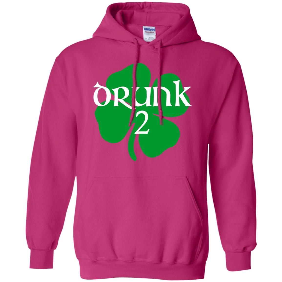 Drunk 2 Lucky Thing St. Patrick_s Day Irish T-shirt Heliconia