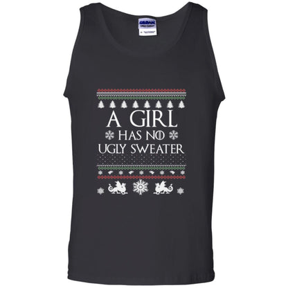 Christmas T-shirt Girl Has No Ugly Sweater Black