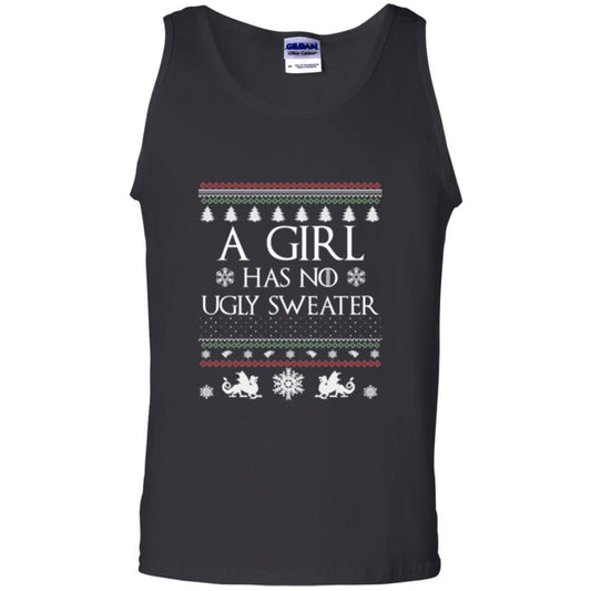 Christmas T-shirt Girl Has No Ugly Sweater Black