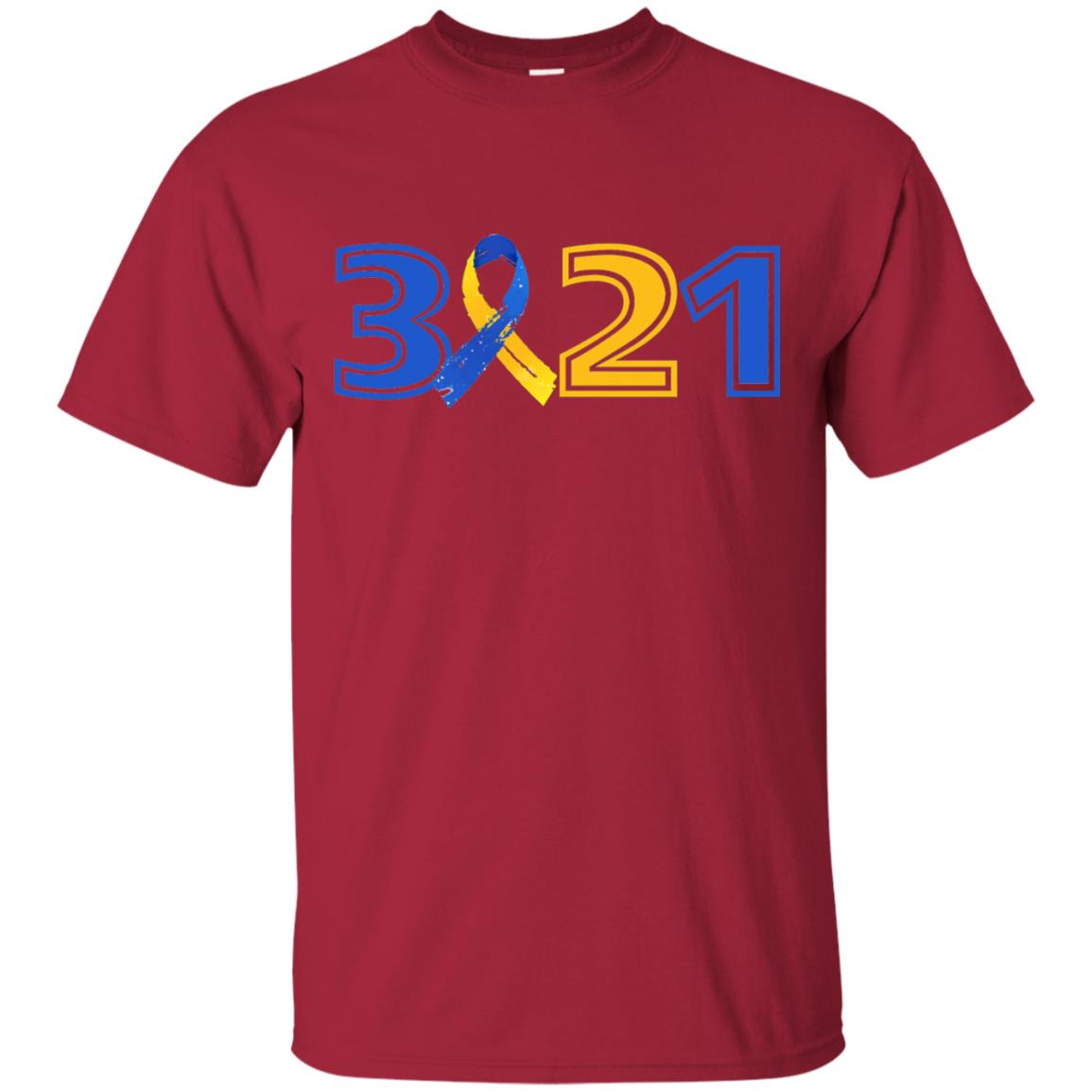 Awareness March 21 World Down Syndrome Day T-shirt Cardinal