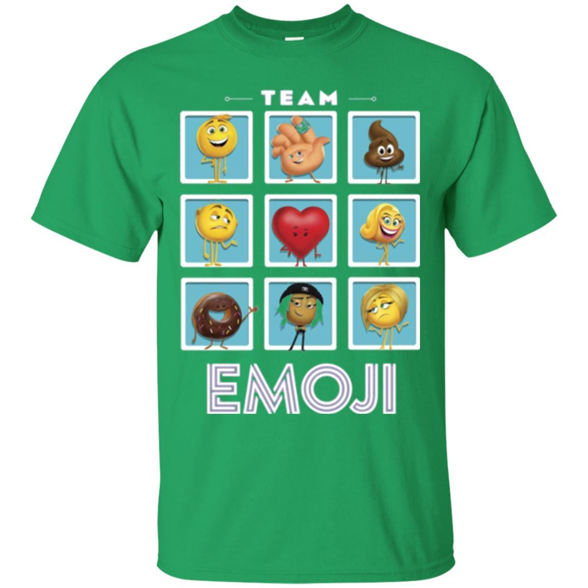 Film T-shirt Emoji Panels Graphic T-shirt Irish Green