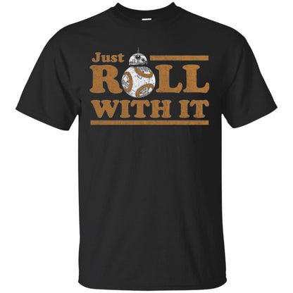 Movie T-Shirt Just Roll With You Black