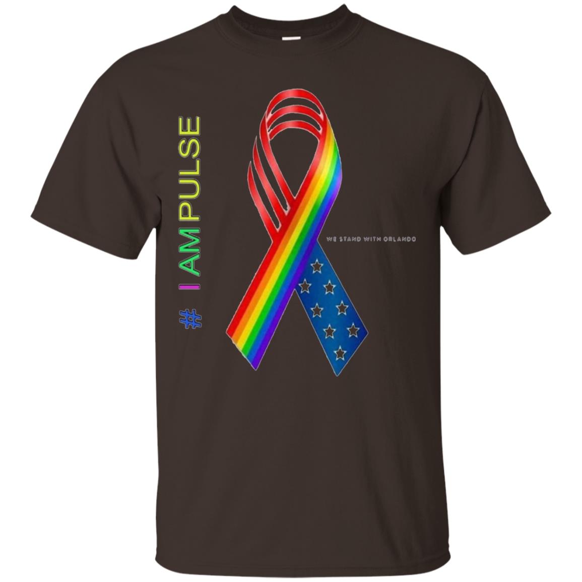 We Stand With Orlando Remembrance Lgbt Shirt Dark Chocolate