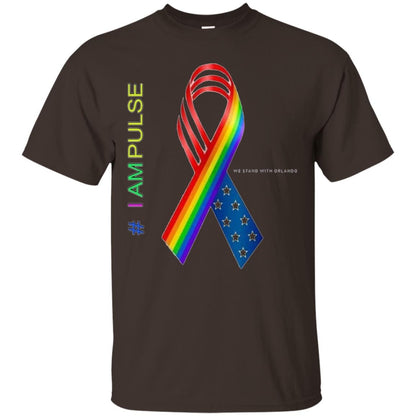 We Stand With Orlando Remembrance Lgbt Shirt Dark Chocolate