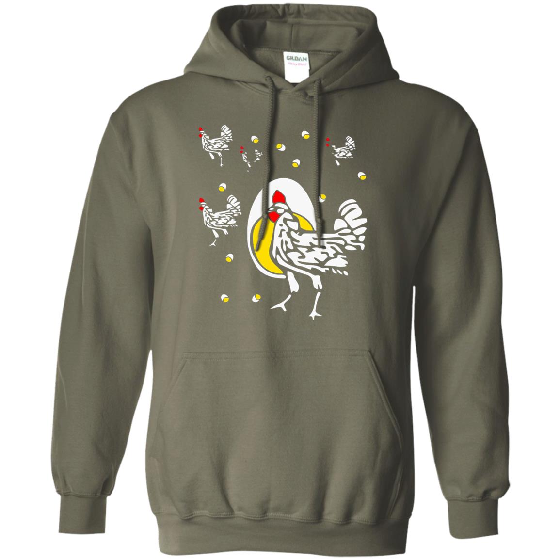 Chicken Shirt Roseanne T-shirt Military Green