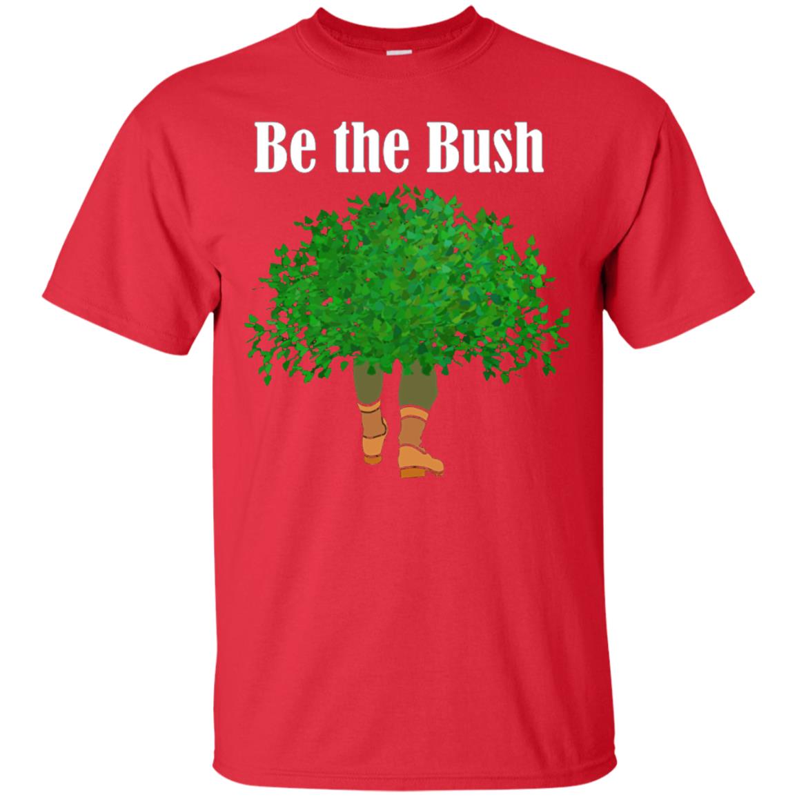 Be The Bush Camper Gamers Player Shirt Red
