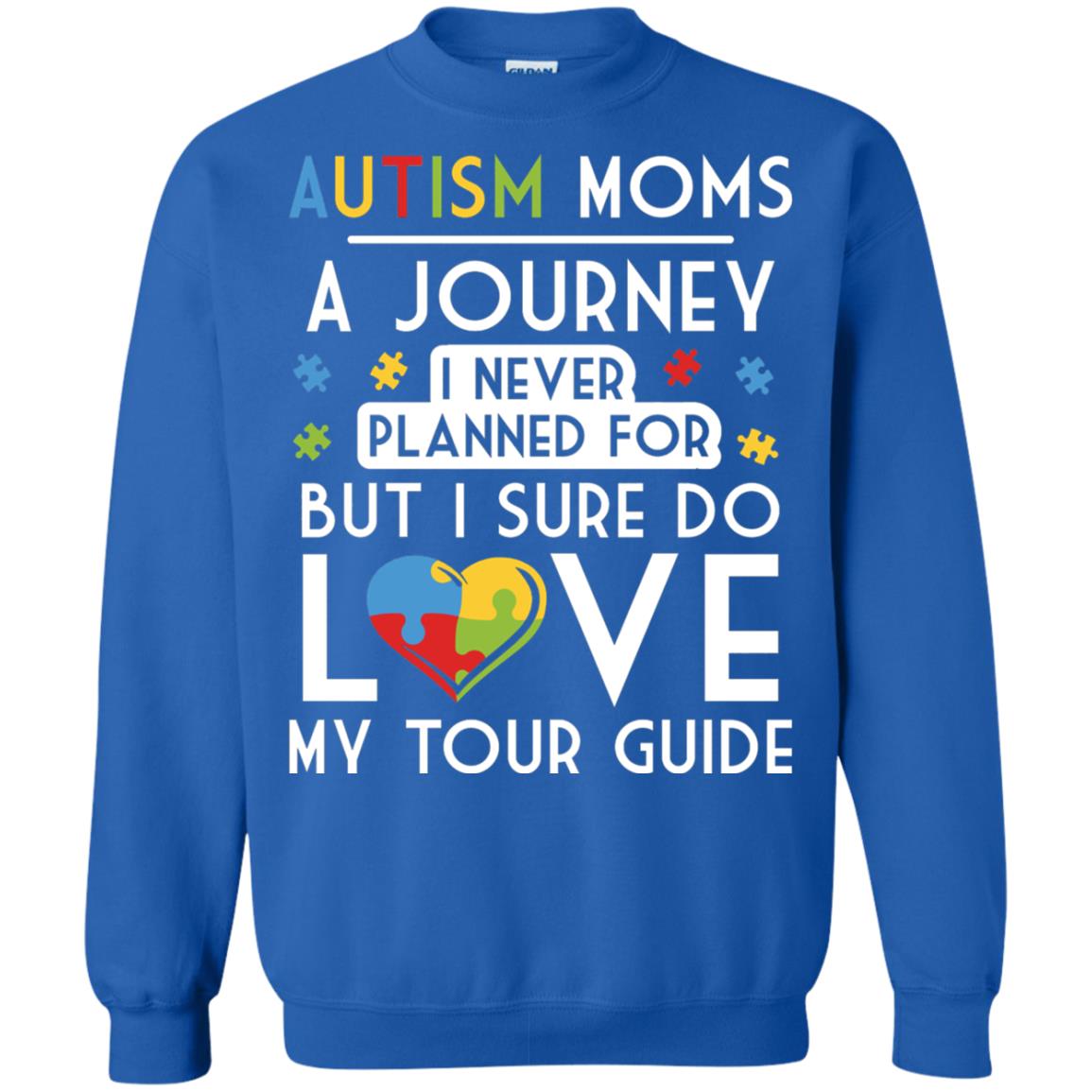 Autism Mom Shirt Autism Mom A Journey Of Love Royal