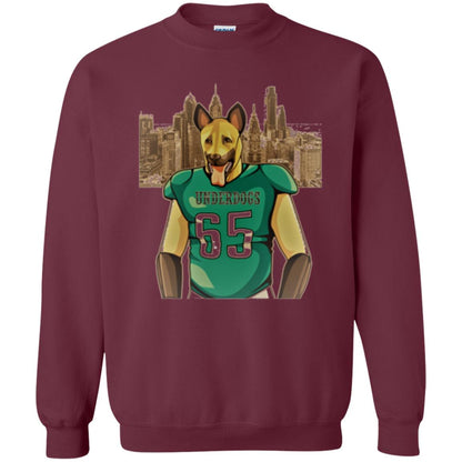 Dog Lover T-shirt Philly Fan Philadelphia Underdogs 2018 Game Day Maroon