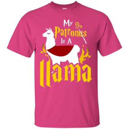 My Patronus Is A Llama T-shirt Heliconia