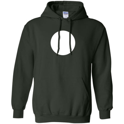 Big White Dot T-shirt Forest Green