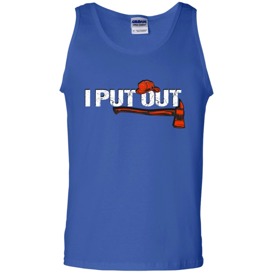 I Put Out Firefighter Gift Shirt For Mens Royal