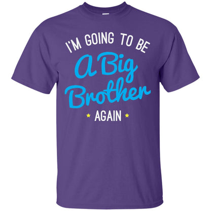 Big Brother Again T-shirt Happy New Baby Purple
