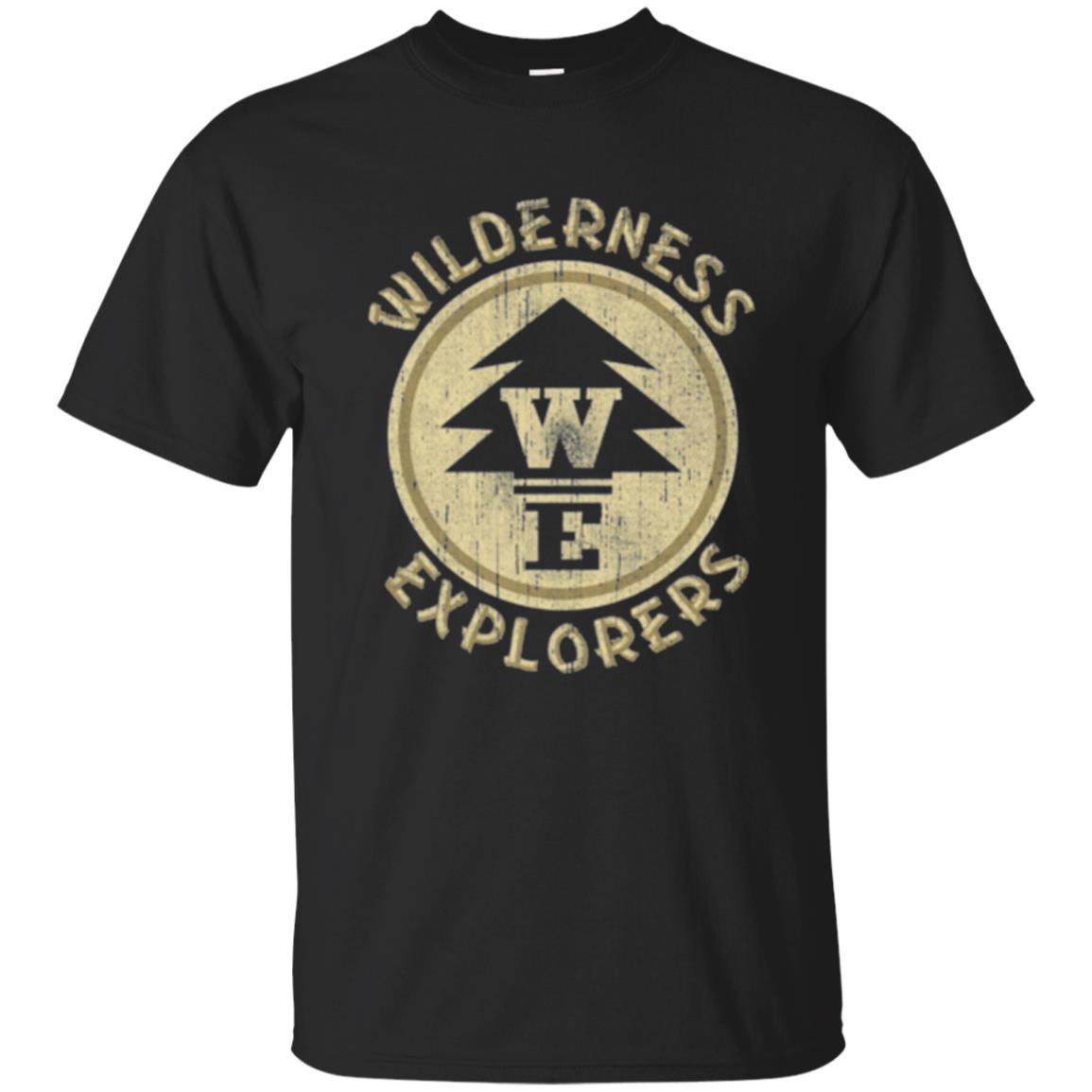 Wilderness Explorer Badge Graphic T-shirt Black