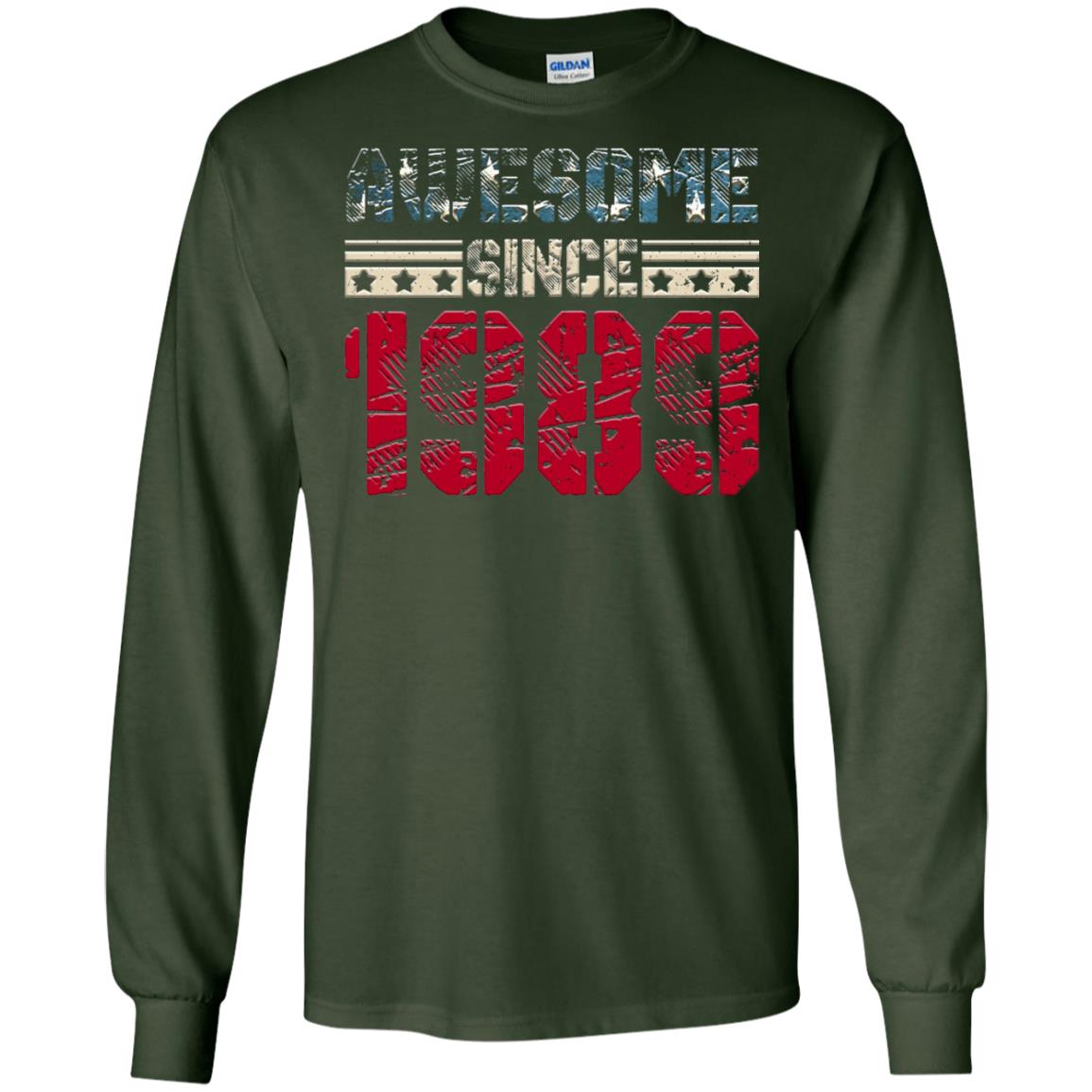 Awesome Since Legends Born In 1989 Birthday 29 Yrs Old Forest Green
