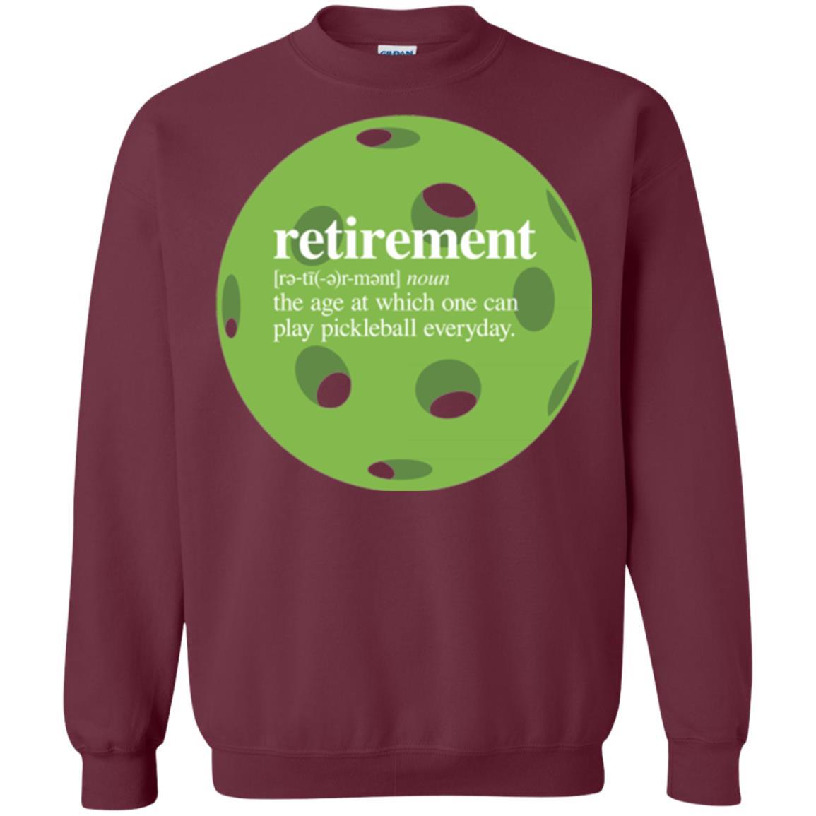 Pickleball T-shirt Retirement Definition T-shirt