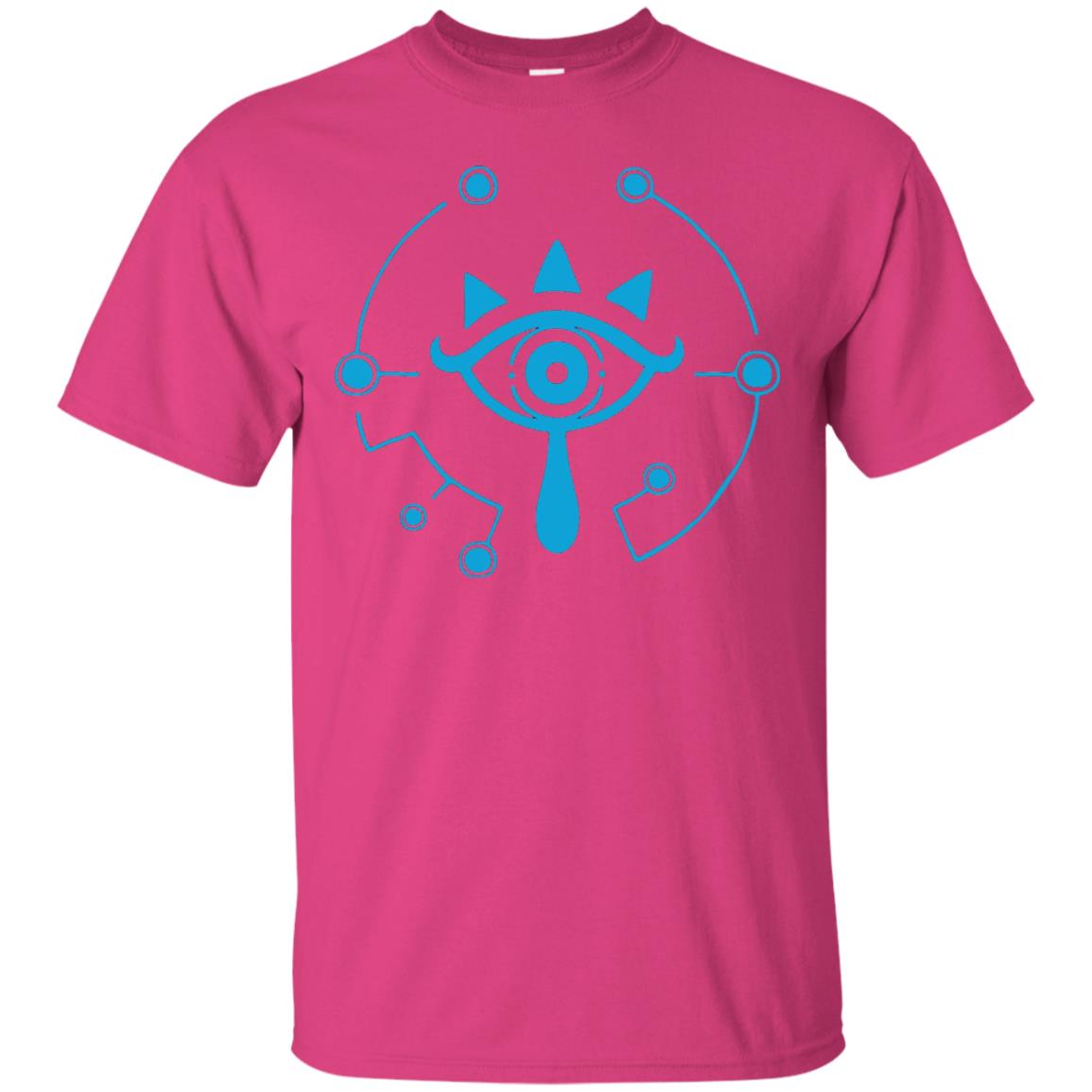 Nintendo Zelda Breath Of The Wild Sheikah Eye Logo T-shirt Heliconia